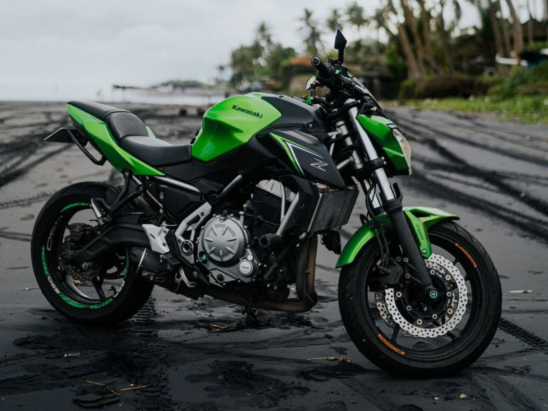 Kawasaki Z650 ABS for rent Bali